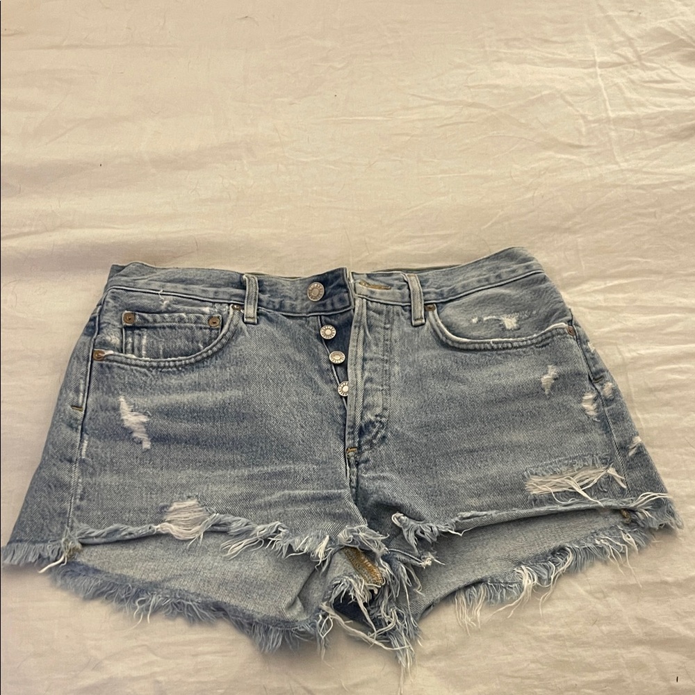 Agolde Parker Vintage Cutoff Shorts in Swapmeet